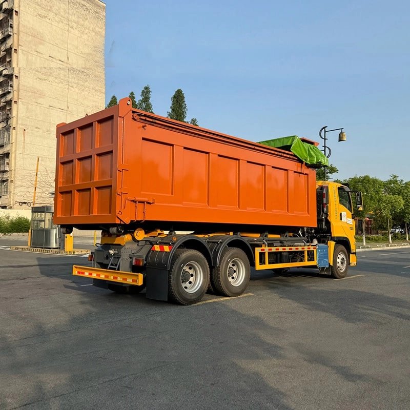 Isuzu 6x4 11 Ton Roll On Roll Off Garbage Truck