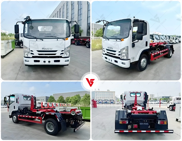 ISUZU 700P 5 Ton Hook Lift for Municipal Depots