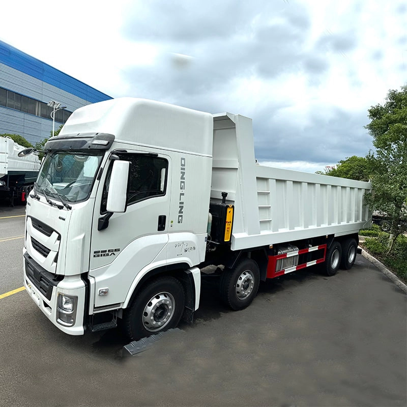 Isuzu 30 Ton Dump Truck Right Side View