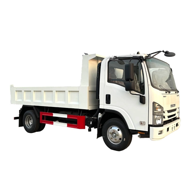 Isuzu 5 Ton Dumper Truck Side View