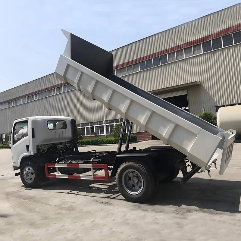 Isuzu Small Sand Dump Truck Right View