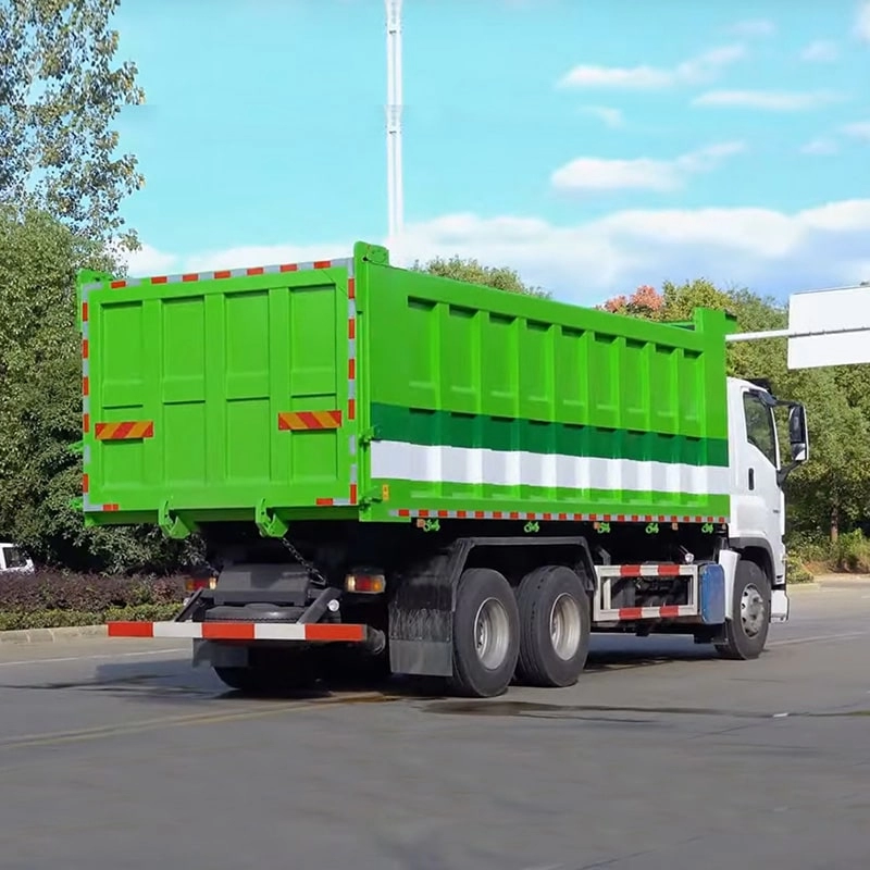 Isuzu 25 Ton Tipper Truck Back View