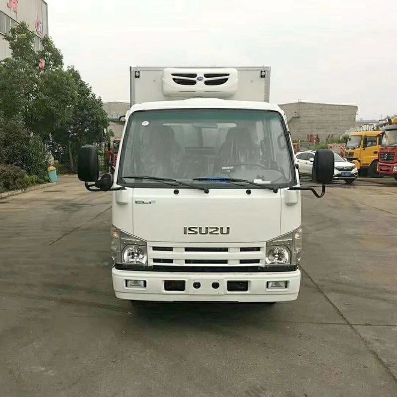 Isuzu 2 Ton Refrigerated Truck Front View
