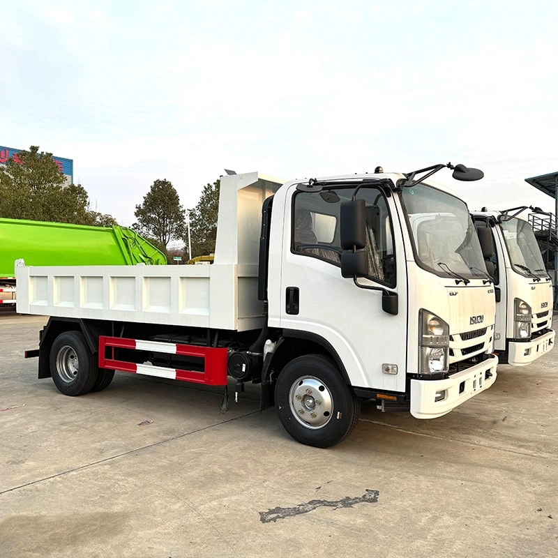 Isuzu Small Dumping Truck SIde View