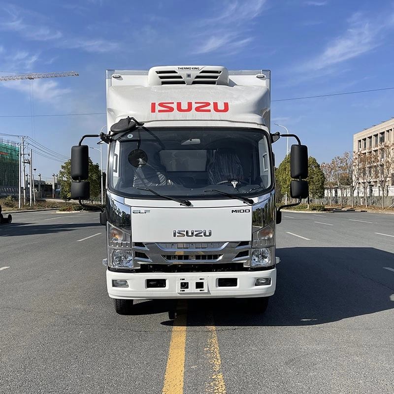 Isuzu Freezer Box Truck Front View