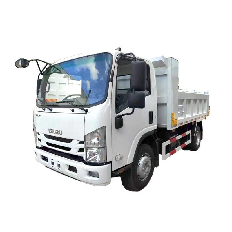 Isuzu 5 Ton Tipper Truck Front Side View