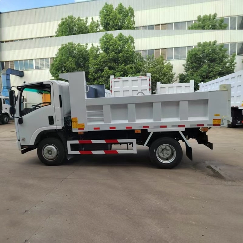 Isuzu Dumping Truck Side View