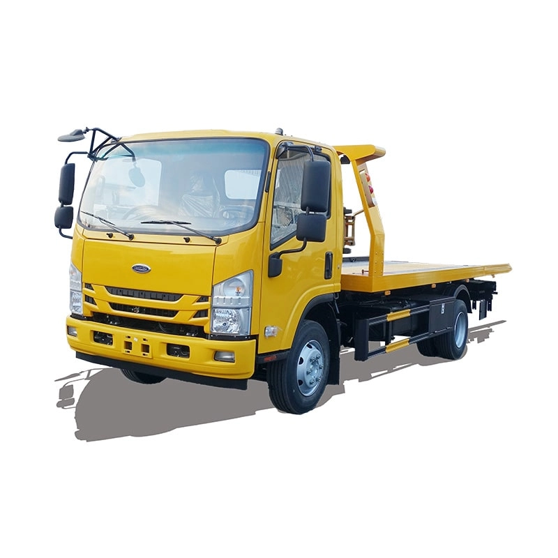Isuzu Wrecker Towing Truck Front View