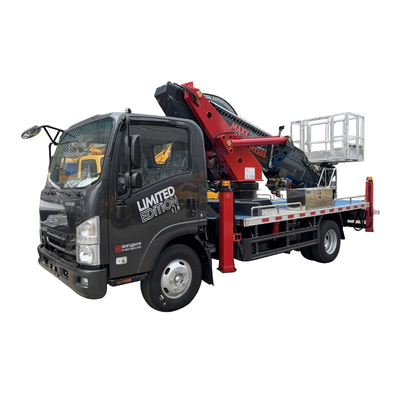 Isuzu Aerial Work Platform Side View